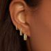 Women’s Jewelry Set Fashion Genuine Gold Brass Electroplating, Inlaid With Zircon And Full Diamond Circle, Elegant Ladies' High End Earrings Set_ipsvogv.com