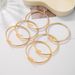 6 Pieces Set Punk Style Exaggerated Arm Bracelets Bracelets Hollow Personality Bracelets Mesh Metal Bracelets Bracelets For Women_ipsvogv.com