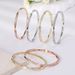 Women's Jewelry Twisted Spiral Wave Bracelet For Girls High End Stacked Bracelet Niche Design High Color Preservation Bracelet_ipsvogv.com