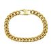 Hip hop Simple Smooth Cuban Chain Men's Fashion Trendy Street Bracelet 9mm Width_ipsvogv.com