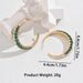 Insen Sweet Cool Spicy Girl College Style for Women, Versatile with Grandmother Green Diamond Design , High End_ipsvogv.com
