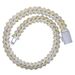 Men's Hip Hop Cuban Link Chain With Zircon Stones, 19mm Wide Punk Streetwear Jewelry In Silver, Gold, Rose Gold, Sizes 46-61cm_ipsvogv.com
