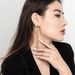 Gold-Plated Copper Wheat Spike Tassel Heavy Craft For Women High-End Luxury Style S Silver Needle Earrings_ipsvogv.com