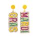 Carnival element letter earrings clown hat earrings round earrings creative earrings_ipsvogv.com