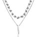 Necklace Men's Trendy Hip-hop Versatile And Simple Multi-layer Accessories Paired With Clothing Pendants,_ipsvogv.com