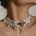 Women's New White Lace Necklace Creative Hot Selling Item_ipsvogv.com