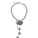 Original Heavy Duty Retro Tassel Three Dimensional Flower Necklace High End Metal Light Luxury Exaggerated Hot Girl Clavicle Chain_ipsvogv.com