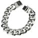 Men Bracelet Bling 316L Stainless Steel Silver Tone Polished_ipsvogv.com