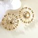Jewelry Personality Gold Fashion Irregular Minimalist Style Earrings Simple Temperament Versatile Ear Accessories_ipsvogv.com