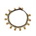 Bohemian Style Vacation Turquoise Wax Rope Beach Anklet Handmade Woven Beaded Copper Bead Women's Foot Jewelry_ipsvogv.com