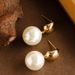 French Style Light Luxury Niche Design, Pearl Pendant Earrings, Fashionable And Elegant Women's High-end Sensory_ipsvogv.com