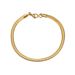 Women's Stainless Steel Snake Chain Bracelet - 3MM/4MM/5MM Flat Chain, Fashion Minimalist Jewelry_ipsvogv.com