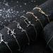 Twelve Constellation Women's Creative Versatile Star Bracelet Girlfriend Valentine's Day Gift Jewelry_ipsvogv.com