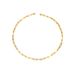 Gold Plated Titanium Steel Clavicle Necklace - Simple European & American Style Women's Chain_ipsvogv.com