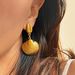 INS Fashionable Niche INS Retro Rococo Beach Ocean Shell Earrings_ipsvogv.com