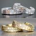 New Full Diamond Round Ear Buckle Copper High-end Light Luxury Earrings Temperament Simple Zircon Earrings_ipsvogv.com