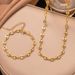 New Pig Nose Stainless Steel Necklace For Women, Niche, Light Luxury, High-end, Fashionable Collarbone Chain_ipsvogv.com