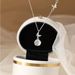S Pure Silver Butterfly White Jade Marrow Necklace For Women, Niche, Light Luxury Temperament, High-end Feeling, New_ipsvogv.com