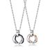 Men's Jewelry Three Ring Pendant Interlocking Stainless Steel Necklace Sweater Chain Couple Jewelry_ipsvogv.com
