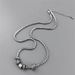 Neutral Cold Style Titanium Steel Diamond Ring Pendant Necklace For Women Light Luxury Design Versatile Clavicle Chain For Men_ipsvogv.com