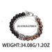 Transfer Bead Personality Advanced Fashion Bracelet Obsidian Men's Hand String Jewelry_ipsvogv.com