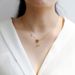 Fashion Trendy Letter Geometric Sterg Sier Gold Plated K-gold Necklace Women's Clavicle Chain Fashionable_ipsvogv.com