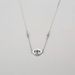 Lucky Lucky White Diamond Magic Eye DDevil's Eye Necklace Female Element Clavicle Chain Pendant_ipsvogv.com