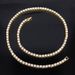 Minimalist Jewelry 4mm Tennis Alloy Rhinestone Unisex Single Row Clavicle Chain Hip Hop Style Necklace_ipsvogv.com
