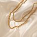 European And American Fashion New 3mm/4mm Twist Chain Necklace For Women Simple Stainless Steel Necklace Necklace Jewelry Wholesale_ipsvogv.com