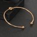 New Metal Knot Love Women's Fashion Simple Open Bracelet Headpiece_ipsvogv.com