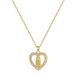 Titanium Steel 【 】 Heart-Shaped Portrait Diamonds, Light Luxury Temperament, Gorgeous Full Of Diamonds Necklace, Women's 【 】 , Temperament, Necklace,_ipsvogv.com