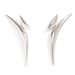 Exaggerated geometric triangle curved tube personality earrings simple sharp earrings Earring jewelry for women_ipsvogv.com