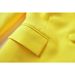 Women's bright yellow suit jacket feather decoration fashion stitching party top_ipsvogv.com