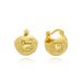 Women’s Jewelry Set Fashion Hot Selling Personality Trend N Ins Style Spherical Smooth Concave And Convex Earrings Copper Plated Gold Earrings_ipsvogv.com