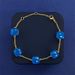 Women's Jewelry Small Fresh Square Crystal Gem Style Five Flower Bracelet Hand Ornaments Simple Niche_ipsvogv.com