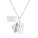 Openable Envelope Necklace For Women, Non Fading Valentine's Day Gift, Stainless Steel Couple Necklace_ipsvogv.com