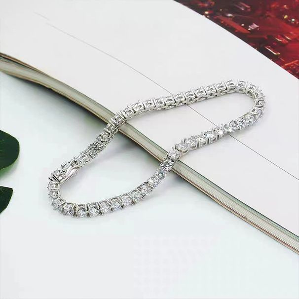 ins 3-5mm Zircon Men's Hip-Hop Tennis Bracelet_ipsvogv.com