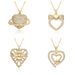 Simple Zircon Micro Inlaid Heart Shaped Pendant Necklace Female INS Niche Light Luxury Temperament All Match Love Clavicle Chain_ipsvogv.com