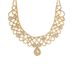 Women’s Jewelry Set Fashion Jewelry Popular Gold Fashion Crystal Loose Diamond Necklace Earring Set_ipsvogv.com