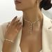 A niche design for high-end women's necklaces, earrings, jewelry sets, personalized zirconia bracelets, and necklaces_ipsvogv.com