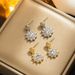 2023 New Fashionable Summer Light Luxury High Grade Sunflower Necklace Women's Long Versatile Diamond Pendant_ipsvogv.com