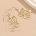 cross-border Digital With Creative And Fashionable Boho Style 2025 Gaanized Design For The New Year Earrings_ipsvogv.com