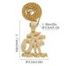 New Style Spliced OTF Necklace Creative Versatile Alloy Inlaid Diamond Letter Pendant_ipsvogv.com