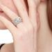 Butterfly Starry Women's Style Zhou Ye Huang Xiaoyun Same Love Pearl Drip Oil Wide Edition Ring Opening Adjustable_ipsvogv.com