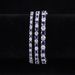 High End Jewelry Bracelet 3/4/5mm Tennis Chain S925 Sterling Silver Inlaid Cultured Sapphire Moissanite Bracelet New Model_ipsvogv.com