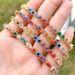Women's Jewelry Heart Shaped Colored Zircon Tennis Chain Bracelet Popular Hip Hop Jewelry_ipsvogv.com