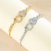 Jewelry & Accessories Cold Style Niche Design Diamond Chain Peach Heart Bracelet Simple Fashion Bracelet Net Celebrity Hand Jewelry_ipsvogv.com