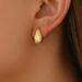 Simple Pleated Women's Earrings Niche Forest Style Japanese And Korean Light Luxury Style Water Drop Shape Design Earrings High End Earrings_ipsvogv.com