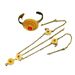 Dubai Hot Selling Gold-plated Necklace Earrings Bracelet Ring Alloy Jewelry Six Piece Set_ipsvogv.com
