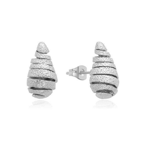 Women’s Jewelry Set Fashion Copper Plated Real GoldSpiral Teardrop Shaped Earrings Niche Design High End Light Luxury Earrings Jewelry For Women_ipsvogv.com
